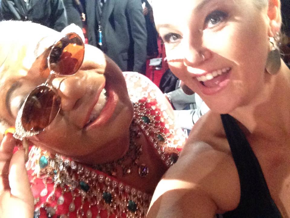 Sterling and Luenelle at the 2014 Soul Train Awards