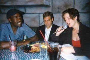 Chatting up Don Cheadle and George Clooney 1998