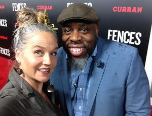 Sterling and Big Russ at Denzel Washington’s Bay Area Premiere of FENCES